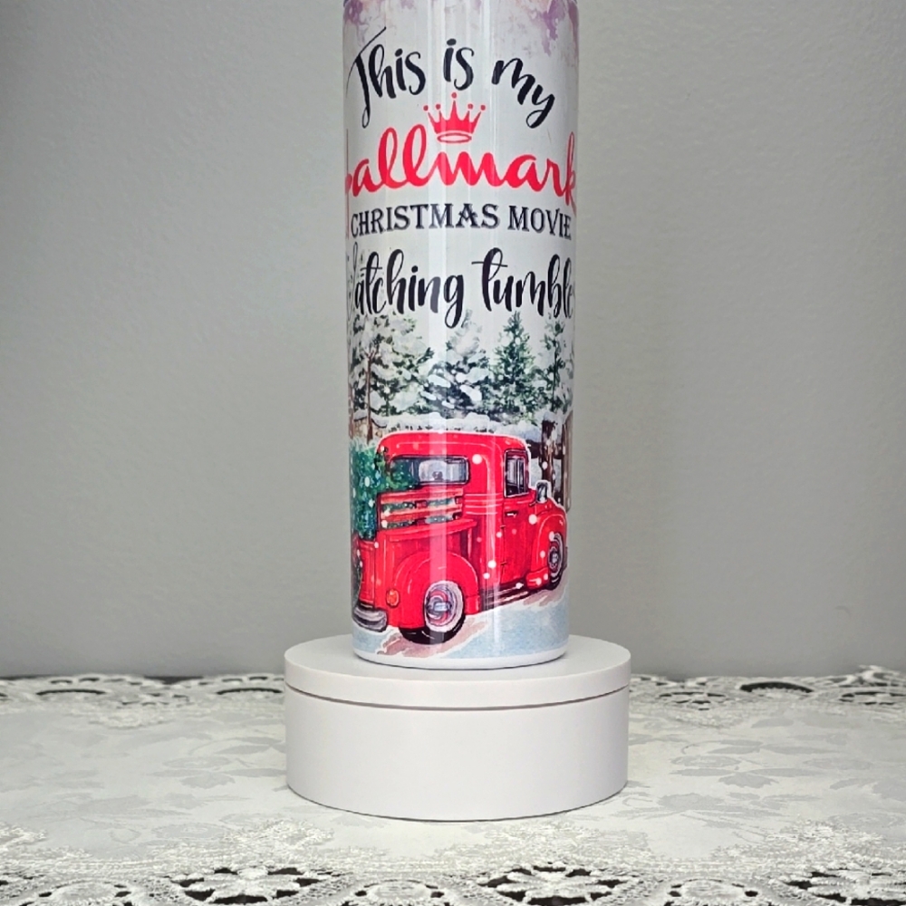 Custom 20oz Stainless Steel Tumbler - Hallmark Movie